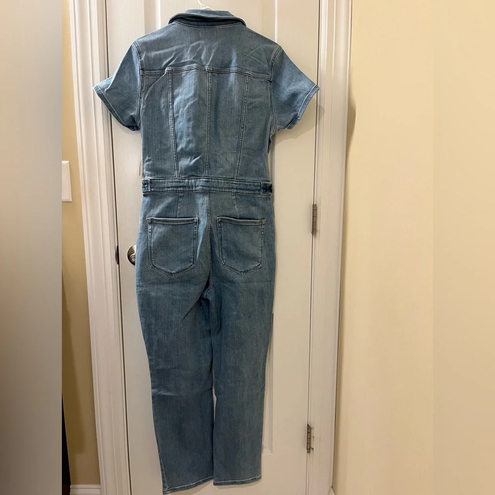 🆕 Good American Jumpsuit Denim Fit For Success Size Large - Picture 8 of 16